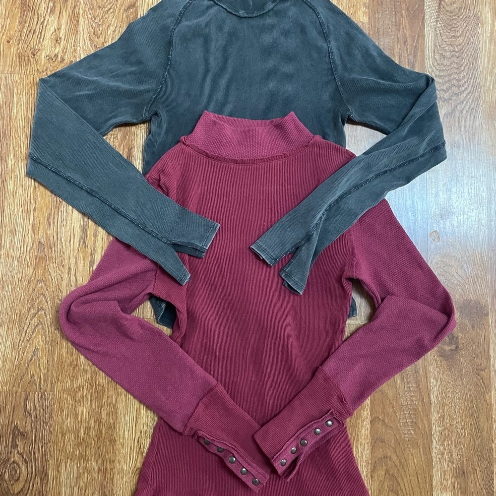 We The Free x2 Thermal Mock Neck M/L